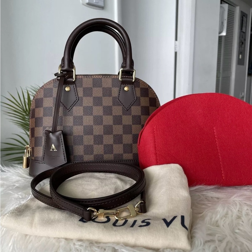 Louis Vuitton Damier Ebene Alma BB Authentic EUC
